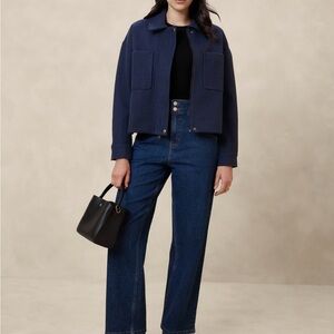 Women’s NWT Banana Republic Knit Short Jacket Small